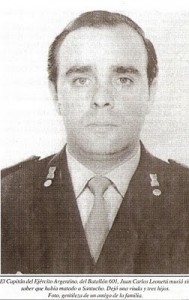 Leonetti, Juan Carlos- capitan bat 601 Inteligencia